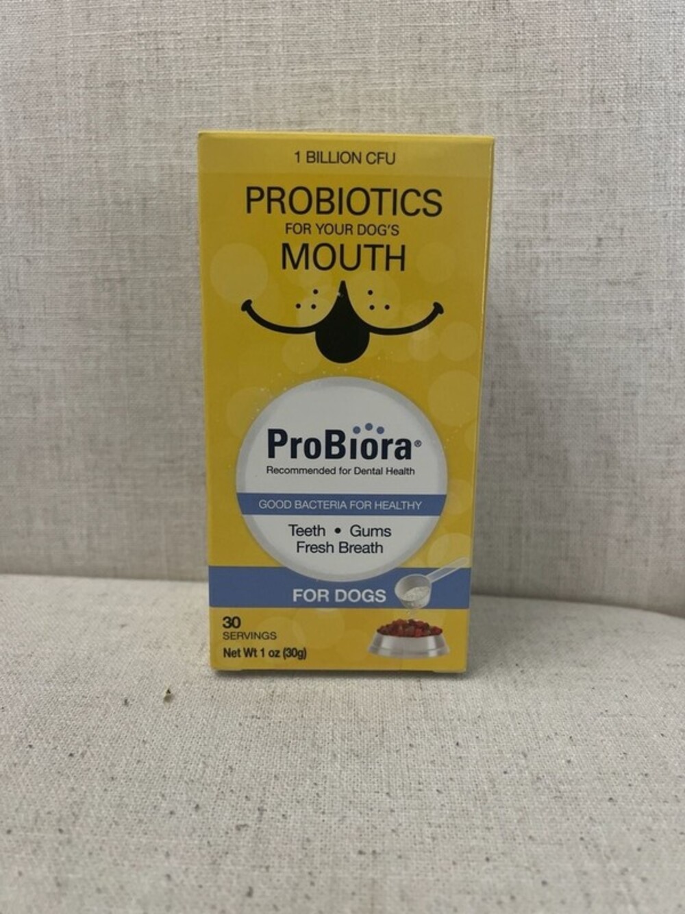 ProBiora Probiotics for Dogs Dental Health Oral Care Powder, 30 Servings